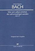 Bach: Wer sich Selbst Erhohet, Soll Erniedriget Werden BWV 47 (Studiepartituur)