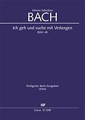 Bach: Ich geh und suche mit Verlangen (Partituur)