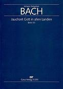 Bach: Jauchzet Gott in allen Landen BWV 51 (Partituur)