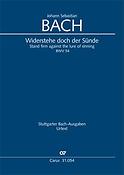Bach: Widerstehe doch der Sünde BWV 54 (Partituur)