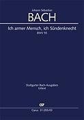 Bach: Ich armer Mensch, ich Sündenknecht BWV 55 (Vocal Score)