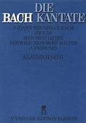 Bach: Wer mich liebet, der wird mein Wort halten - BWV 59 (Vocal Score)