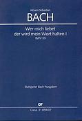 Bach: Wer mich liebet, der wird mein Wort halten - BWV 59 (Study Score)