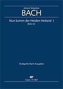 Bach: Kantate BWV 61 Nun komm, der Heiden Heiland (I) (Partituur)