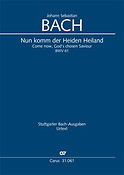 Bach: Kantate BWV 61 Nun komm, der Heiden Heiland (Set)