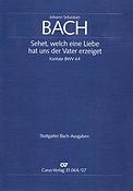 Bach: Kantate BWV 64 Sehet, Welch eine Liebe hat uns der Vater Erzeiget (Studiepartituur)