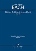 Bach: Kantate BWV 67 Halt im Gedächtnis Jesum Christ (Vocal Score)