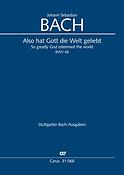 Bach: Kantate BWV 68 Also Hat Gott die Welt Geliebt (Partituur)