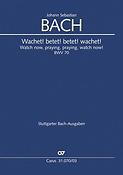 Bach: Kantate BWV 70 Wachet! betet! betet! wachet! (Vocal Score)