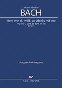 Bach: Kantate BWV 73 Herr, Wie Du Willt, So Schicks Mit Mir (Vocal Score)