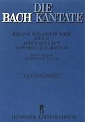 Bach: Kantate BWV 81 Jesus Schläft, Was Soll Ich Hoffen (Vocal Score)