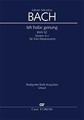 Bach: Kantate BWV 82 Ich Habe Genung (Vocal Score)