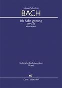 Bach: Kantate BWV 82 Ich Habe Genung (Studiepartituur)