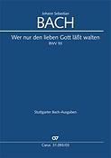 Bach: Kantate BWV 93 Wer Nur Den Lieben Gott lässt Walten (Vocal Score)