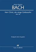 Bach: Kantate BWV 96 Herr Christ, Der Einge Gottessohn (Vocal Score)