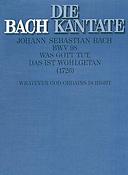 Bach: Kantate BWV 98 Was Gott Tut, Das Ist Wohlgetan (I) (Partituur)