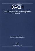 Bach: Kantate BWV 99 Was Gott Tut, Das Ist Wohlgetan (II) (Vocal Score)