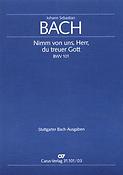 Bach: Kantate BWV 101 Nimm von uns, Herr, du treuer Gott (Vocal Score)