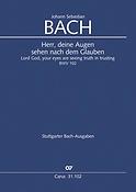 Bach: Kantate BWV 102 Herr, Deine Augen Sehen Nach dem Glauben (Partituur)