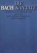 Bach: Kantate BWV 114 Ach, lieben Christen, seid getrost (Partituur)