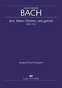 Bach: Kantate BWV 114 Ach, lieben Christen, seid getrost (Vocal Score)