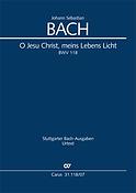 Bach: BWV 118 O Jesu Christ, meins Lebens Licht (Studiepartituur)