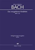 Bach: Kantate BWV 122 Das neugeborne Kindelein (Partituur)