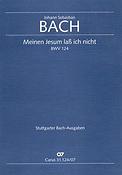 Bach: Kantate BWV 124 Meinen Jesum lass ich nicht (Studiepartituur)