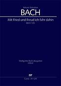 Bach: Kantate BWV 125 Mit Fried und Freud fahr ich dahin (Partituur)