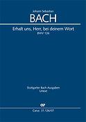 Bach: Kantate BWV 126 Erhalt uns, Herr, bei deinem Wort (Studiepartituur)