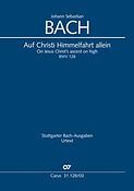 Bach: Kantate BWV 128 Auf Christi Himmelfahrt allein (Vocalscore)