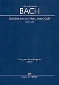 Bach: Kantate BWV 129 Gelobet sei der Herr, mein Gott (Vocal Score)