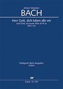 Bach: Kantate BWV 130 Herr Gott, dich loben alle wir (Partituur)