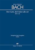 Bach: Kantate BWV 130 Herr Gott, dich loben alle wir (Vocal Score)