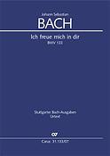 Bach: Kantate BWV 133 Ich freue mich in dir (Studiepartituur)