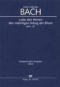 Bach: Kantate BWV 137 Lobe den Herren, den mächtigen König (Vocal Score)