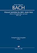 Bach: Kantate BWV 138 Warum Betrübst Du Dich Mein Herz (Partituur)