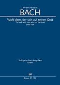 Bach: Kantate BWV 139 Wohl dem, der sich aus seinen Gott (Partituur)