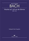 Bach: Kantate BWV 140 Wachet auf, ruft uns die Stimme (Partituur)