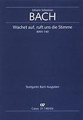 Bach: Kantate BWV 140 Wachet auf, ruft uns die Stimme (Vocal Score)