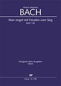 Bach: Kantate BWV 149 Man singet mit Freuden vom Sieg (Partituur)