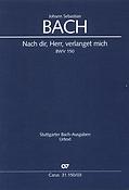 Bach: Kantate BWV 150 Nach dir, Herr, verlanget mich (Vocal Score)