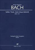 Bach: BWV 151 Süsser Trost, mein Jesus kömmt (Partituur)