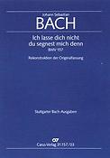 Bach: Ich lasse Dich Nicht, Du Segnest Mich Denn (Vocal Score)