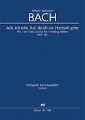 Bach: Kantate BWV 162 Ach, ich sehe, itzt, da ich zur Hochzeit gehe (Partituur)