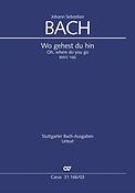 Bach: Kantate BWV 166 Wo gehest du hin (Vocalscore)