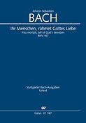 Bach: BWV 167 Ihr Menschen, rühmet Gottes Liebe (Partituur)