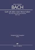 Bach: Kantate BWV 169 Gott Soll Allein Mein Herze Haben (Partituur)