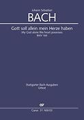 Bach: Kantate BWV 169 Gott Soll Allein Mein Herze Haben (Koorpartituur)