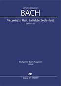 Bach: Kantate BWV 170 Vergnügte Ruh, beliebte Seelenlust (Studiepartituur)